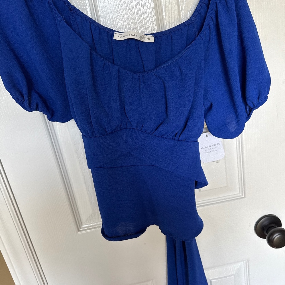 Altered state royal blue